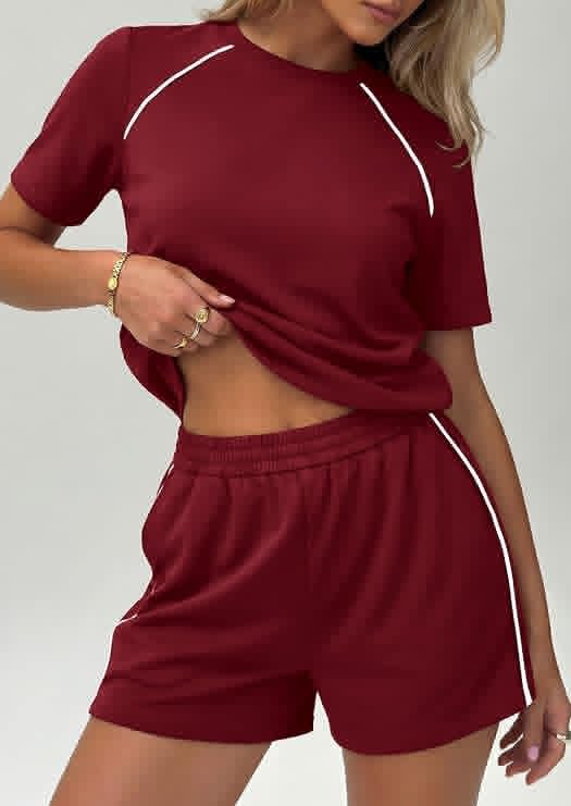 PRETTYGARDEN Shorts Sets Women 2 Piece Outfits Summer  Matching Workout Athletic Clothing Casual Spring Travel Loungewear