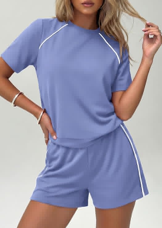 PRETTYGARDEN Shorts Sets Women 2 Piece Outfits Summer  Matching Workout Athletic Clothing Casual Spring Travel Loungewear