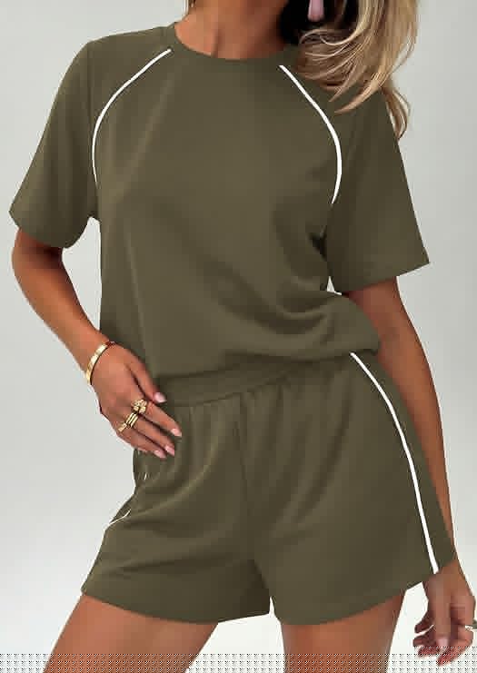 PRETTYGARDEN Shorts Sets Women 2 Piece Outfits Summer  Matching Workout Athletic Clothing Casual Spring Travel Loungewear