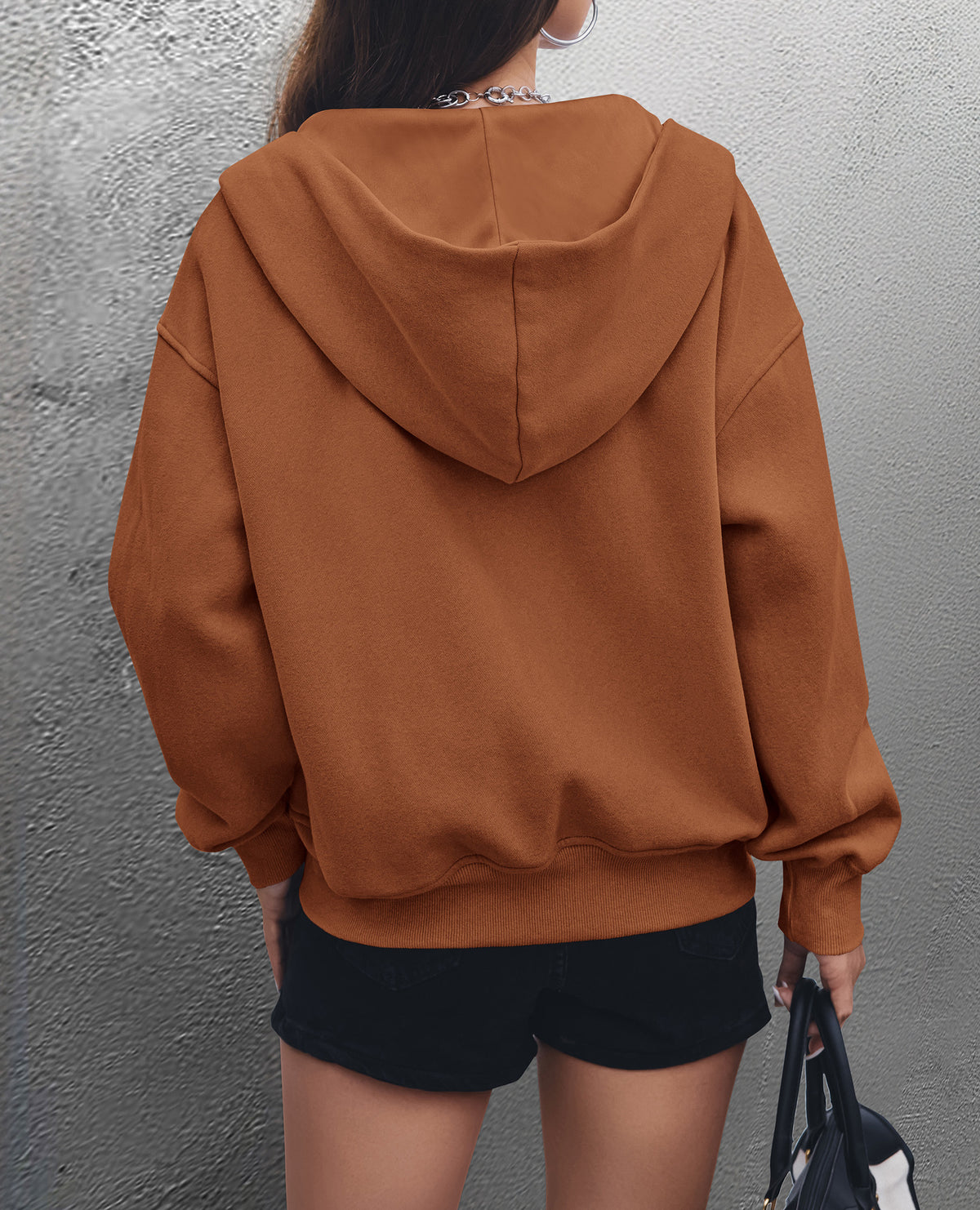 PRETTYGARDEN Women's Zip Up Hoodie Sweatshirt Y2K Fall Fashion Clothes Long Sleeve Loose Fit Pockets Casual Trendy Jacket