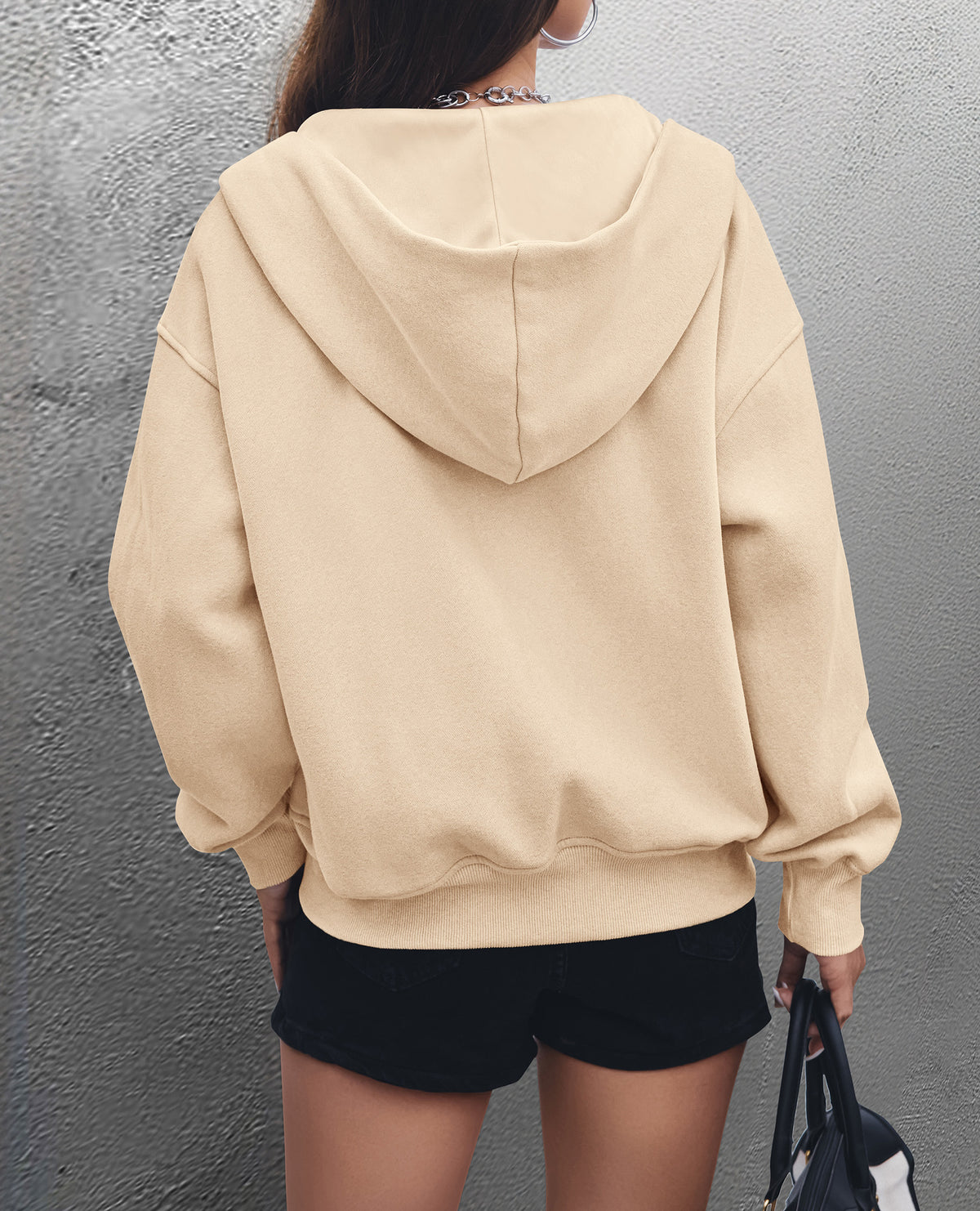 PRETTYGARDEN Women's Zip Up Hoodie Sweatshirt Y2K Fall Fashion Clothes Long Sleeve Loose Fit Pockets Casual Trendy Jacket