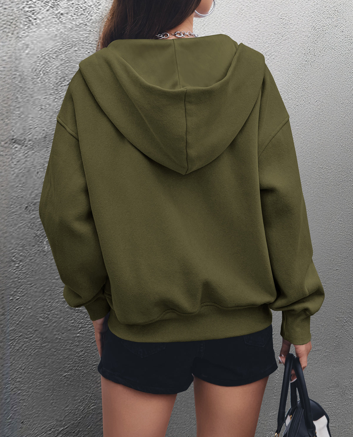 PRETTYGARDEN Women's Zip Up Hoodie Sweatshirt Y2K Fall Fashion Clothes Long Sleeve Loose Fit Pockets Casual Trendy Jacket