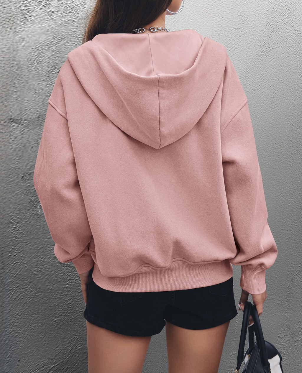 PRETTYGARDEN Women's Zip Up Hoodie Sweatshirt Y2K Fall Fashion Clothes Long Sleeve Loose Fit Pockets Casual Trendy Jacket