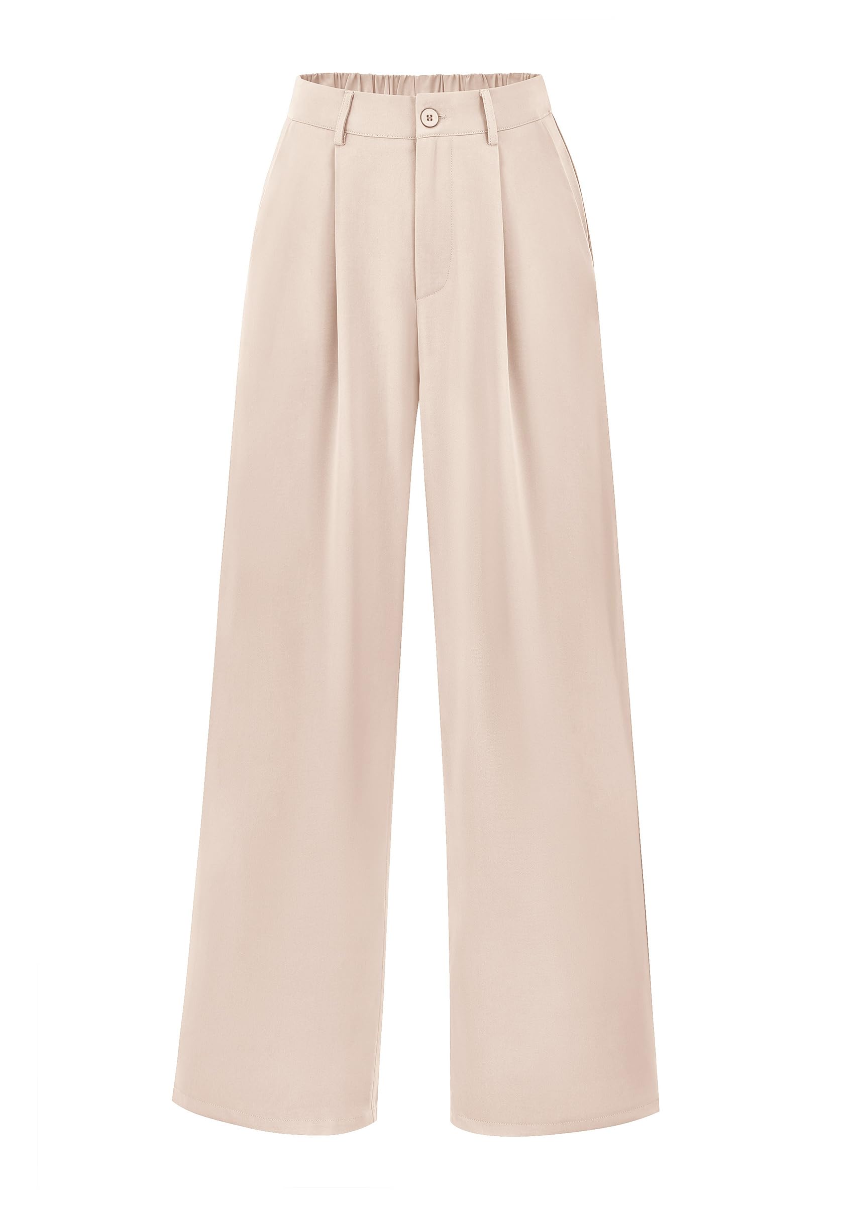 PRETTYGARDEN Wide Leg Pants for Women Trendy Fall High Waisted Business Casual Outfits Work Pant Trousers