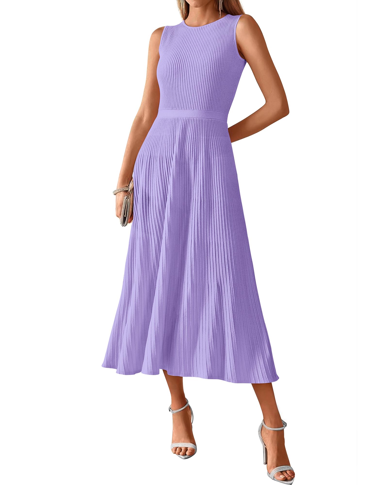 BTFBM Summer Maxi Dresses for Women Strapless Ruched Tube Top Beach Vacation Spring Wedding Guest Dress Pockets