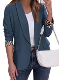 PRETTYGARDEN Blazers for Women Business Casual Open Front Lapel Suit Jacket