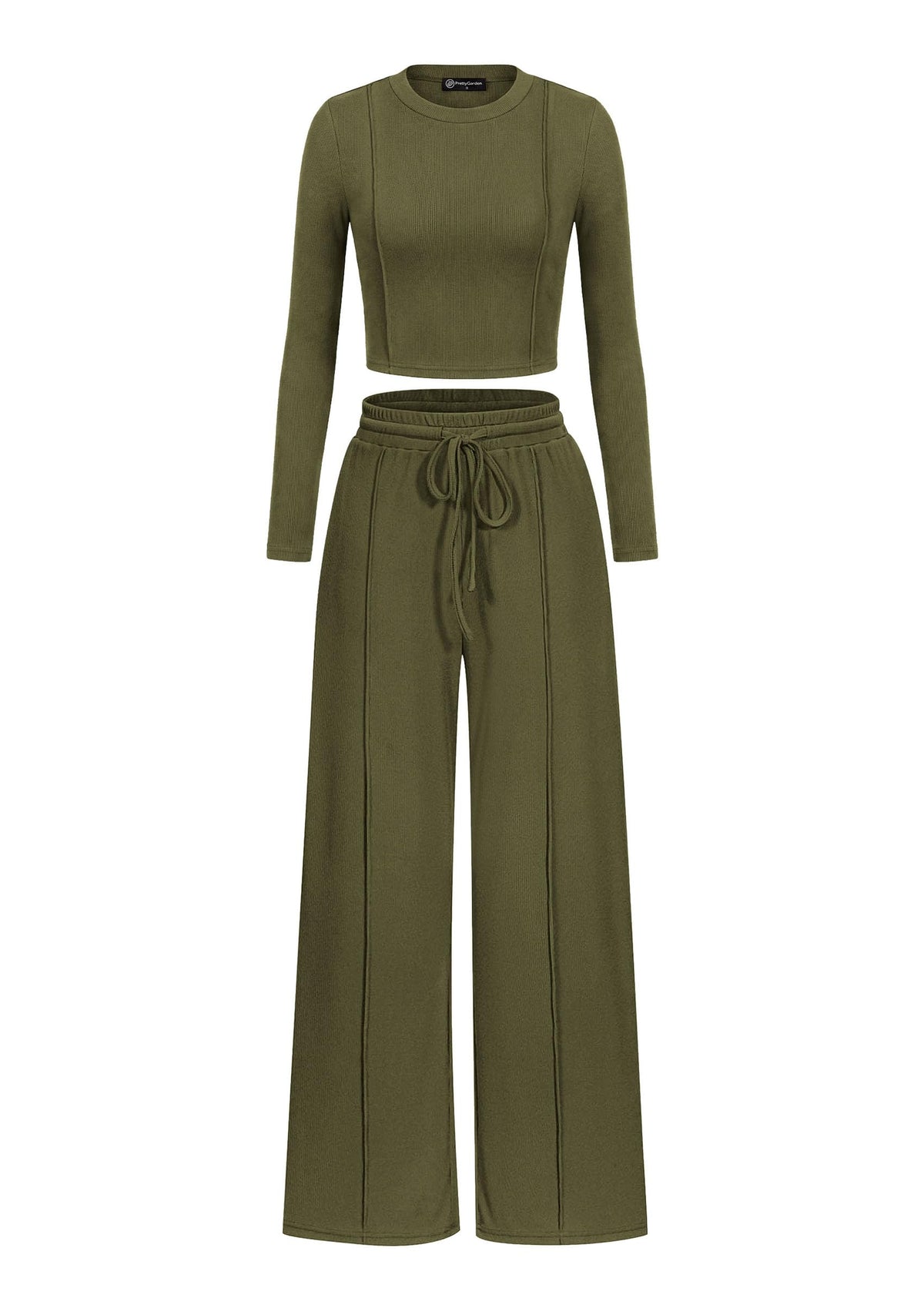 PRETTYGARDEN Womens 2 Piece Sets Long Sleeve Outfits