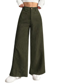 PRETTYGARDEN Women's High Waisted Corduroy Pants Casual