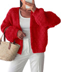PRETTYGARDEN Women's Fall Cardigan Open Front Chunky Sweaters