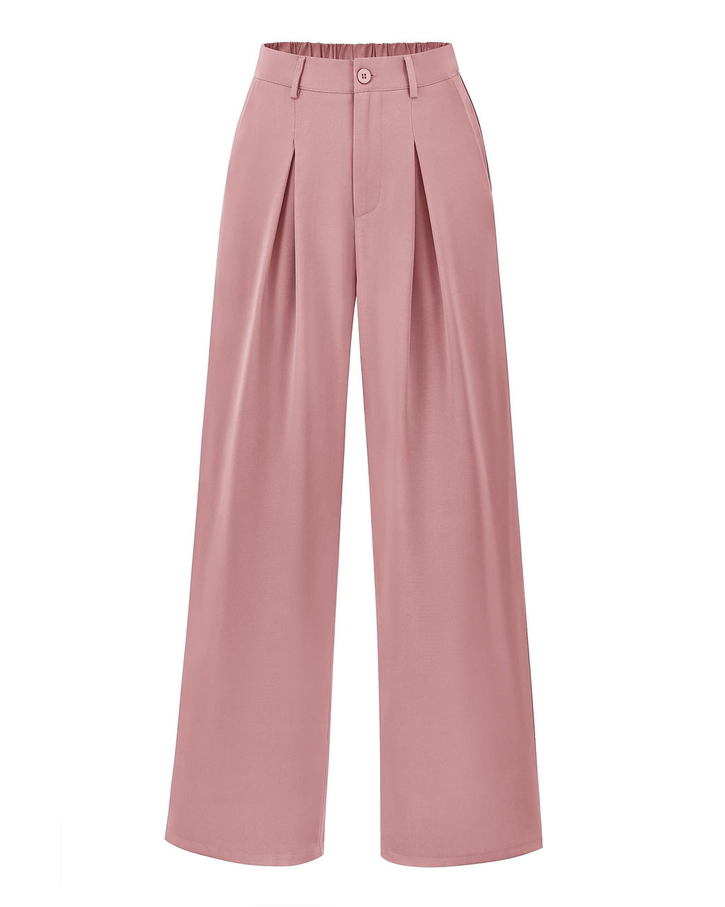 BTFBM Women High Waist Palazzo Pants Spring Casual Wide Leg Trousers Loose Work Office Business Suit Pant Pockets