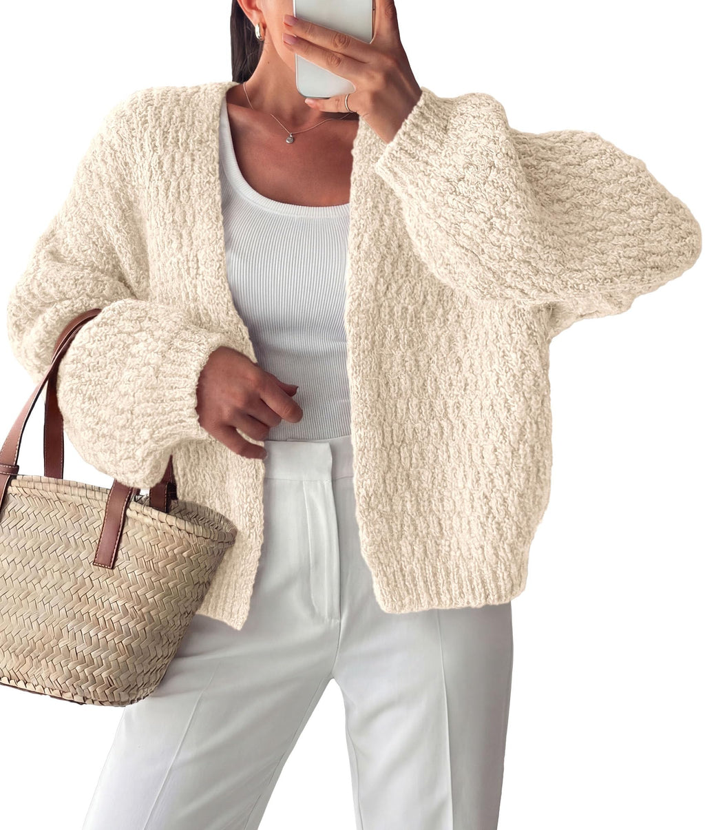 PRETTYGARDEN Women's Fall Cardigan Open Front Chunky Sweaters