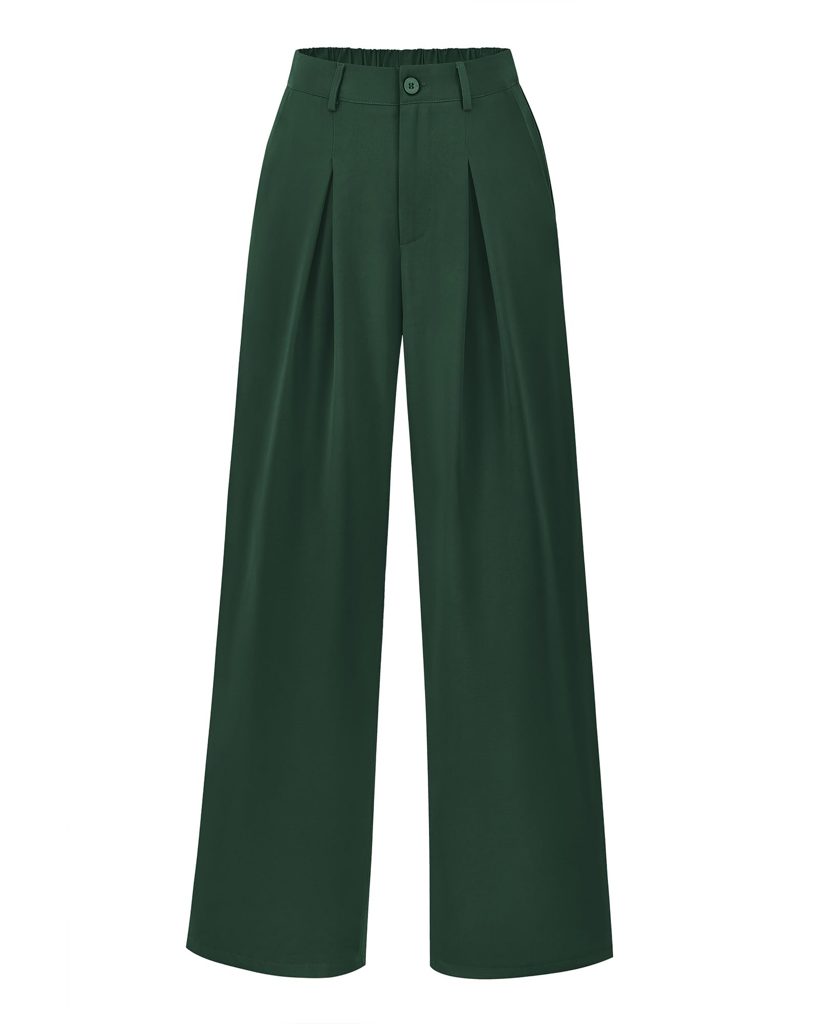 BTFBM Women High Waist Palazzo Pants Spring Casual Wide Leg Trousers Loose Work Office Business Suit Pant Pockets