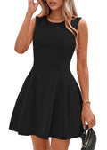 PRETTYGARDEN Summer Dresses for Women Elegant Classy Spring A Line Business Casual Work Graduation Cocktail Short Dress