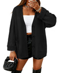 BTFBM Oversized Cardigan Sweaters for Women Trendy Fall Fashion Button Down Long Sleeve Chunky Knit Cardigans