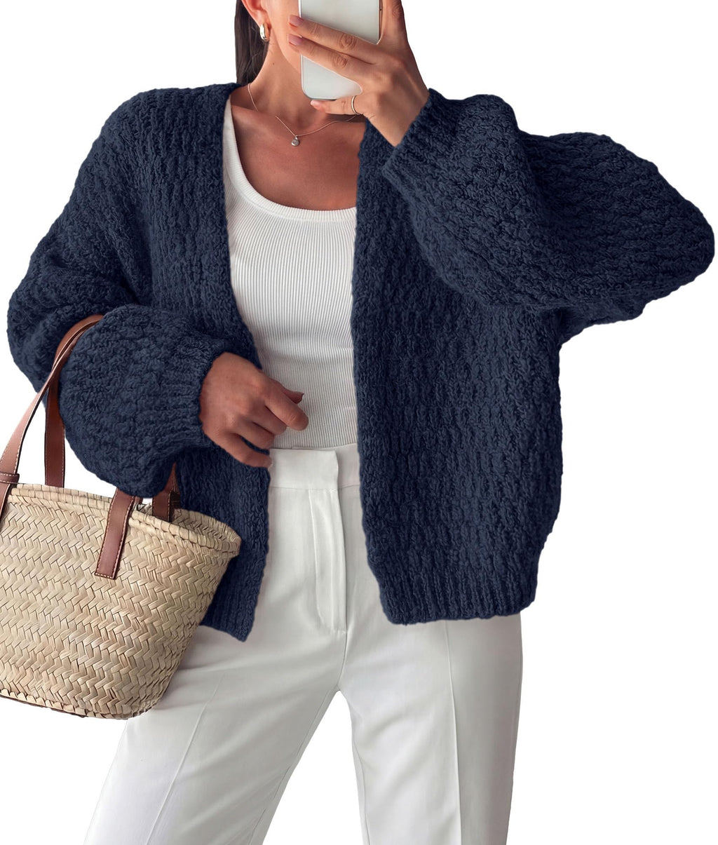 PRETTYGARDEN Women's Fall Cardigan Open Front Chunky Sweaters