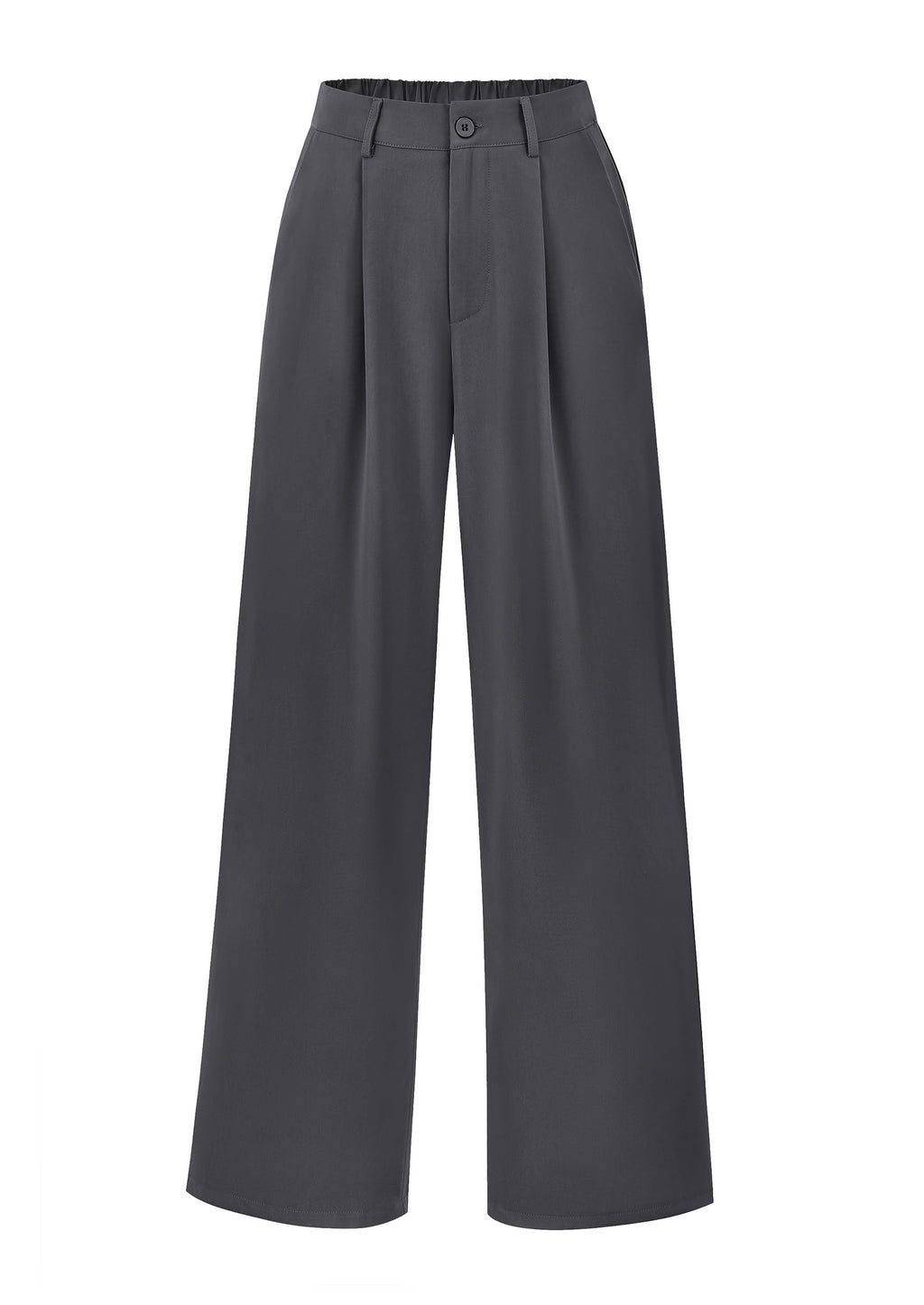 PRETTYGARDEN Wide Leg Pants for Women Trendy Fall High Waisted Business Casual Outfits Work Pant Trousers