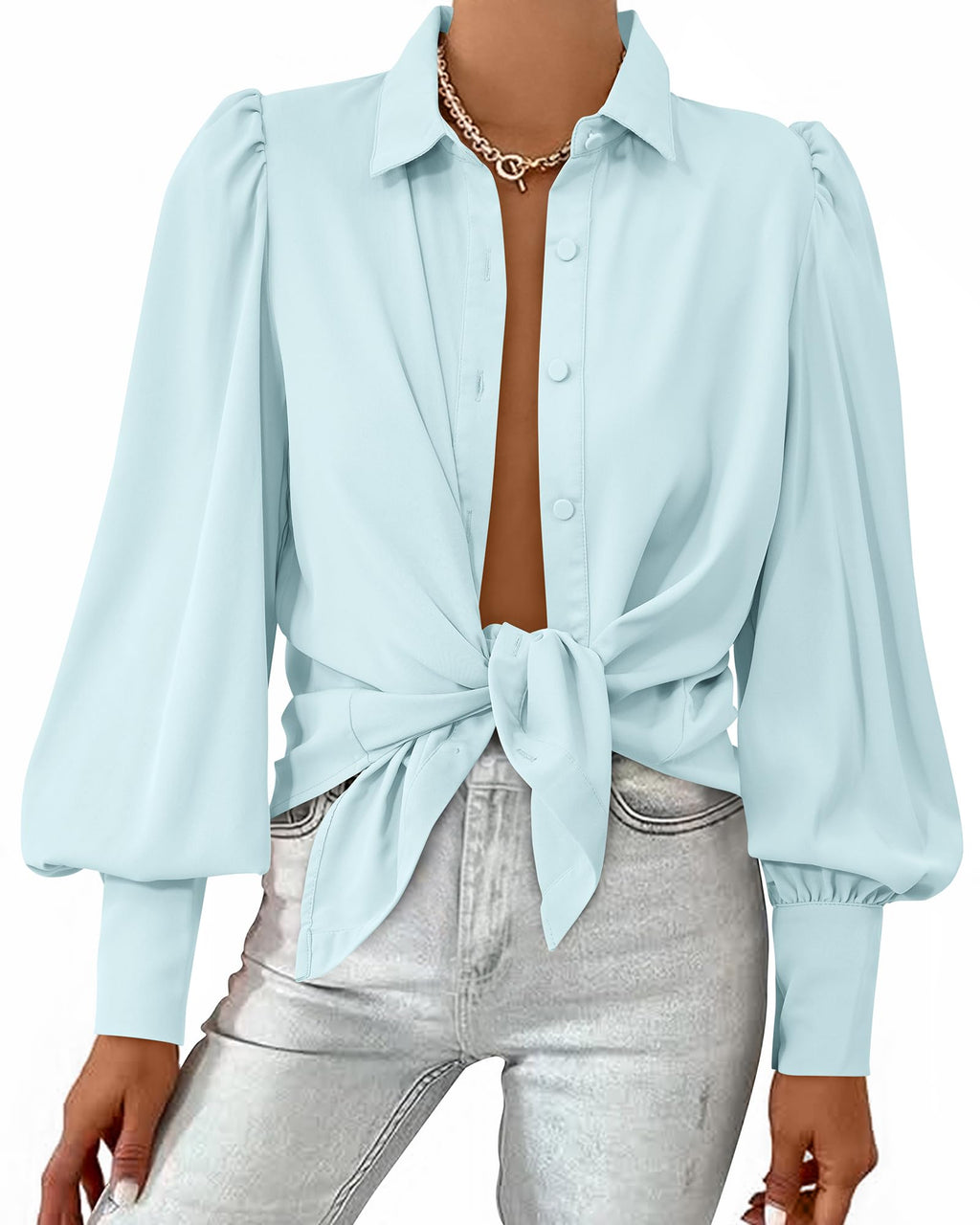BTFBM Women Fashion Button Down Shirts V Neck Boho Printed Long Sleeve Blouses Dressy Casual Spring Fall Tops