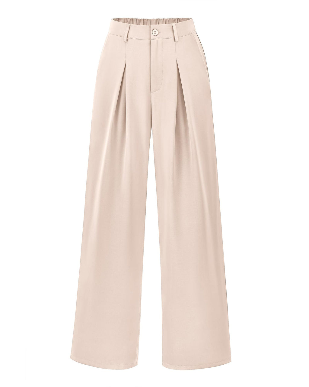 BTFBM Women High Waist Palazzo Pants Spring Casual Wide Leg Trousers Loose Work Office Business Suit Pant Pockets