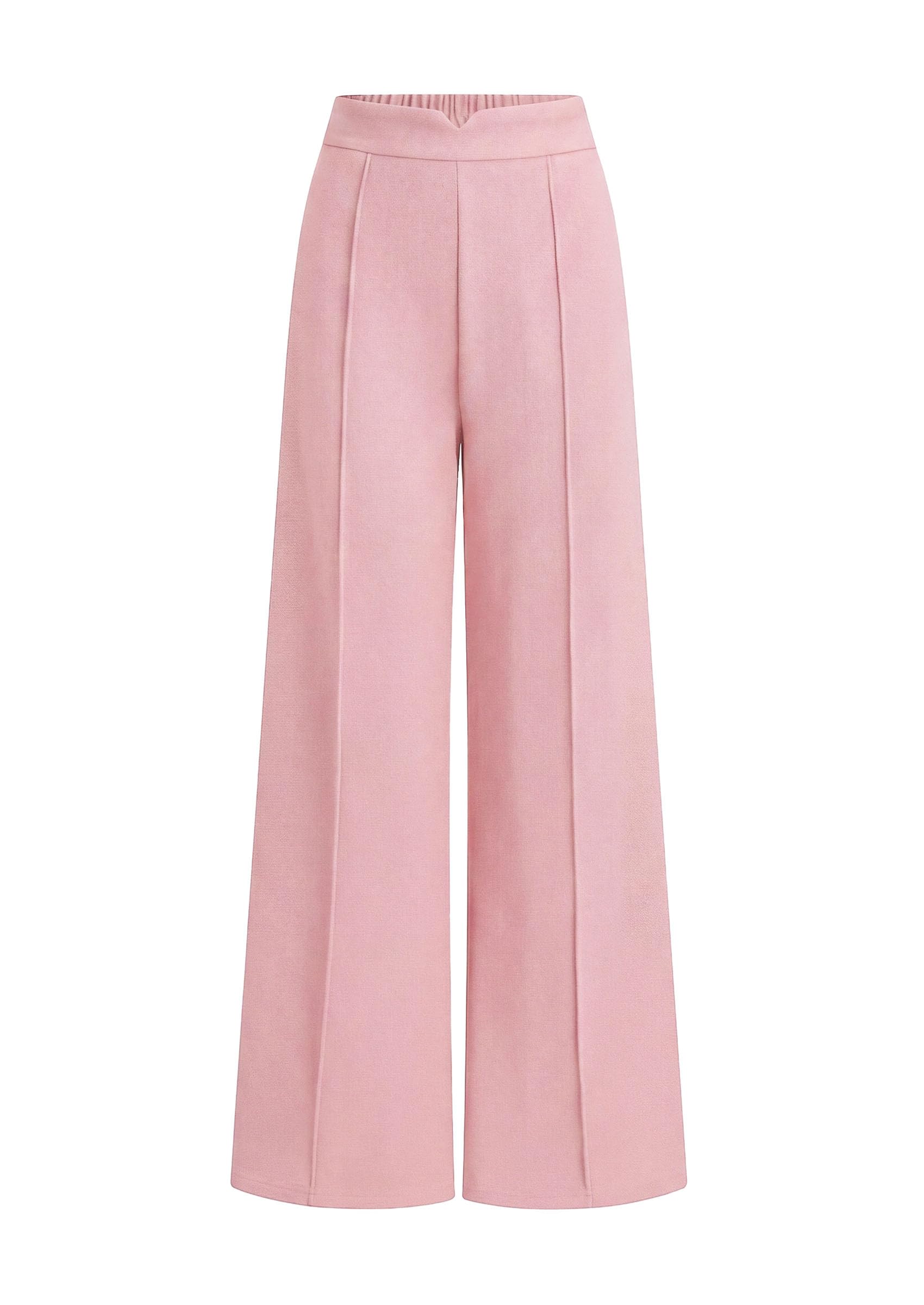 PRETTYGARDEN Women's Dressy Casual Wide Leg Palazzo Pants | V Notch High Waist, Soft Stretchy Knit Flowy Long Lounge Trousers, Casual Daily Office Work Outfits, 2026 Fall Clothes