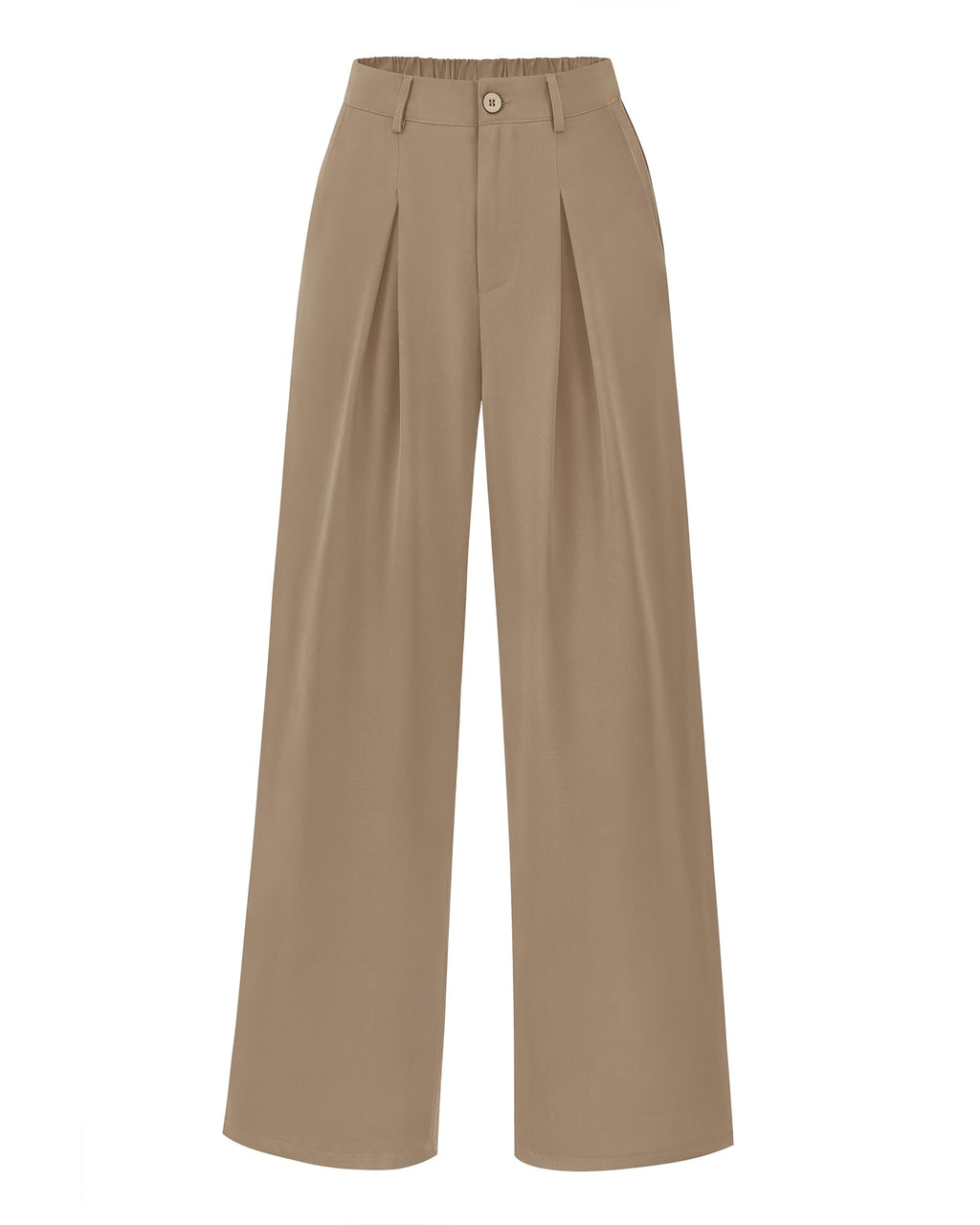 BTFBM Women High Waist Palazzo Pants Spring Casual Wide Leg Trousers Loose Work Office Business Suit Pant Pockets