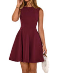 BTFBM Spring Dresses for Women Elegant Classy A Line Casual Graduation Business Work Party Cocktail Short Dress
