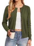 BTFBM Cardigan Sweaters for Women Lightweight Sweater Button Down Casual Knit Shrugs Tops Spring Fashion Clothing