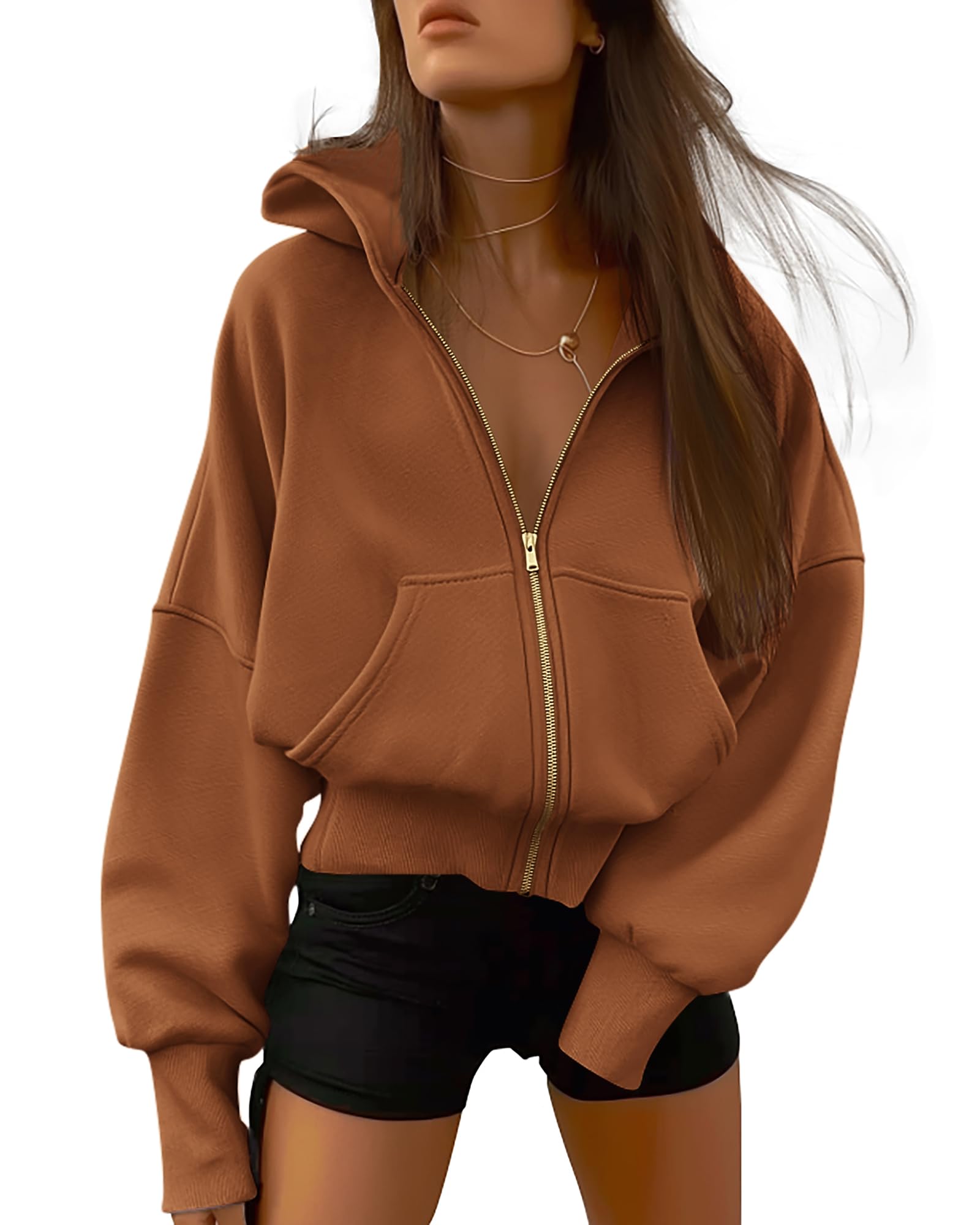 BTFBM Hoodies For Women Sweatshirt Fall Fashion Clothing Long Sleeve Fleece Jacket Winter Outfits Y2k Zip Up Hoodie