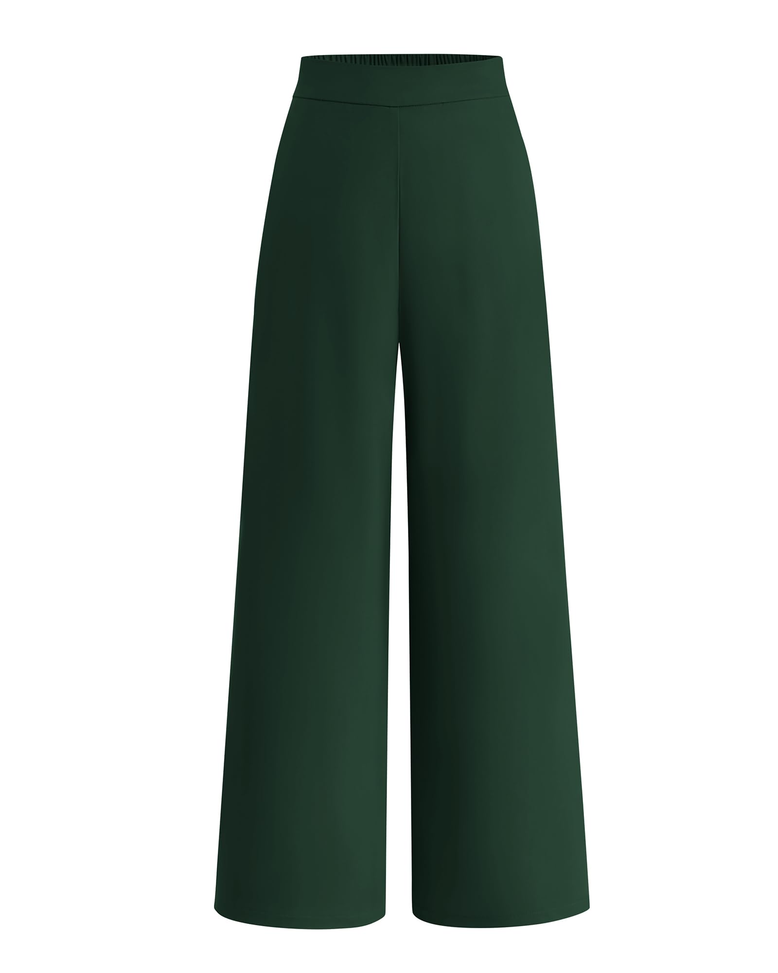 FreshPretty Women High Waisted Wide Leg Pants Spring Business Casual Work Pants Loose Office Palazzo Trousers Pockets