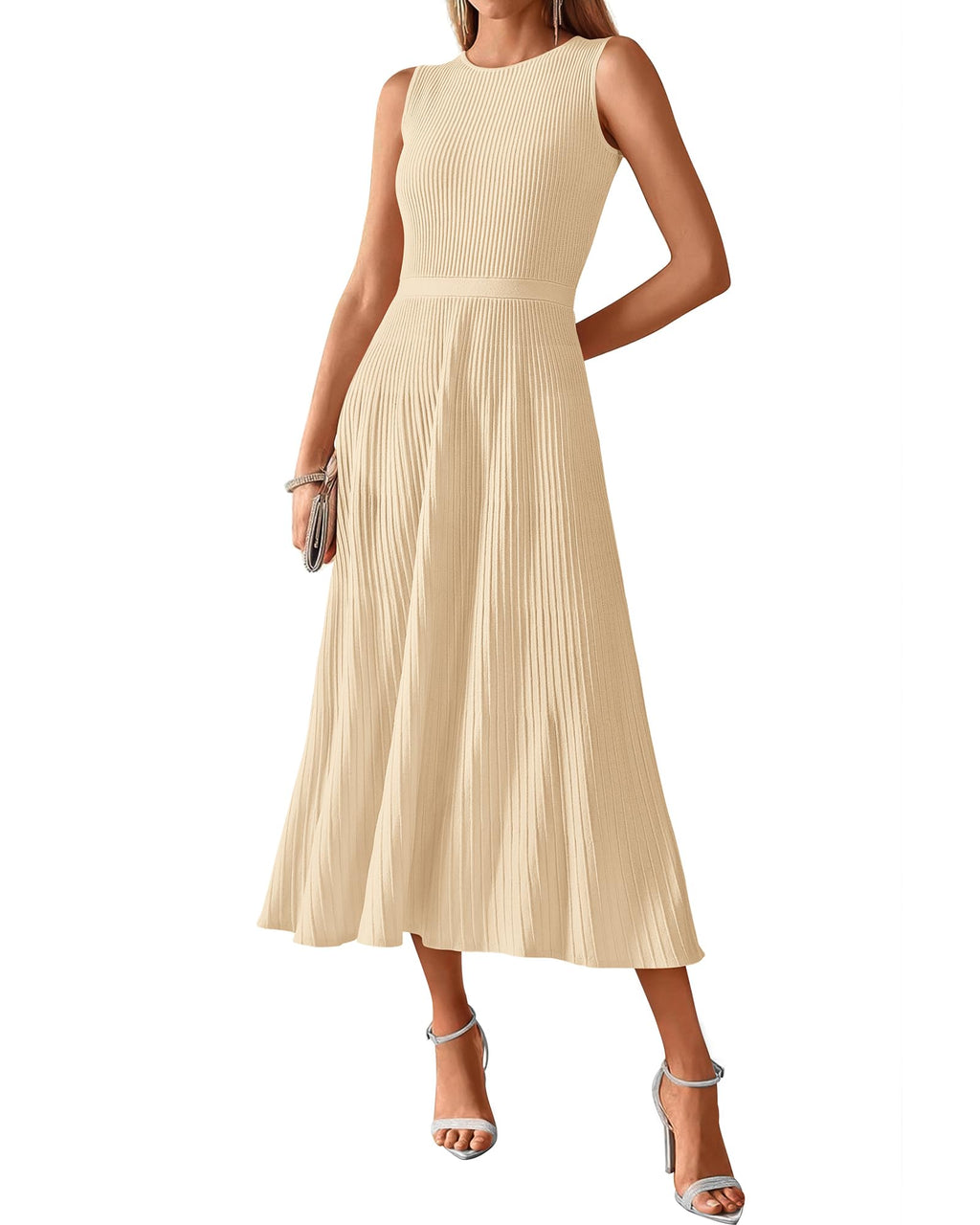 BTFBM Summer Maxi Dresses for Women Strapless Ruched Tube Top Beach Vacation Spring Wedding Guest Dress Pockets