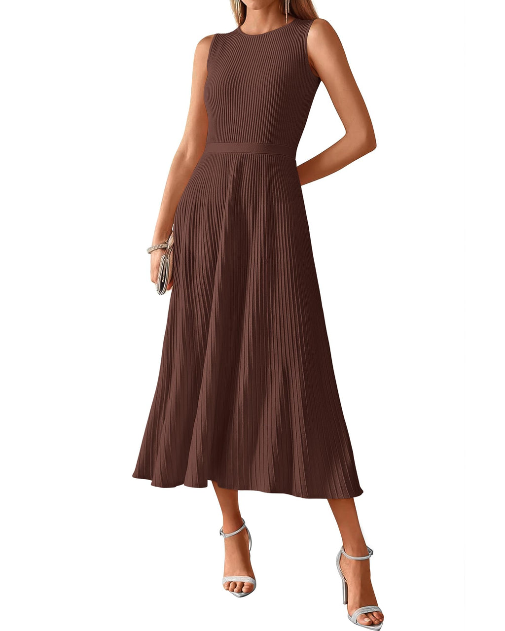BTFBM Summer Maxi Dresses for Women Strapless Ruched Tube Top Beach Vacation Spring Wedding Guest Dress Pockets