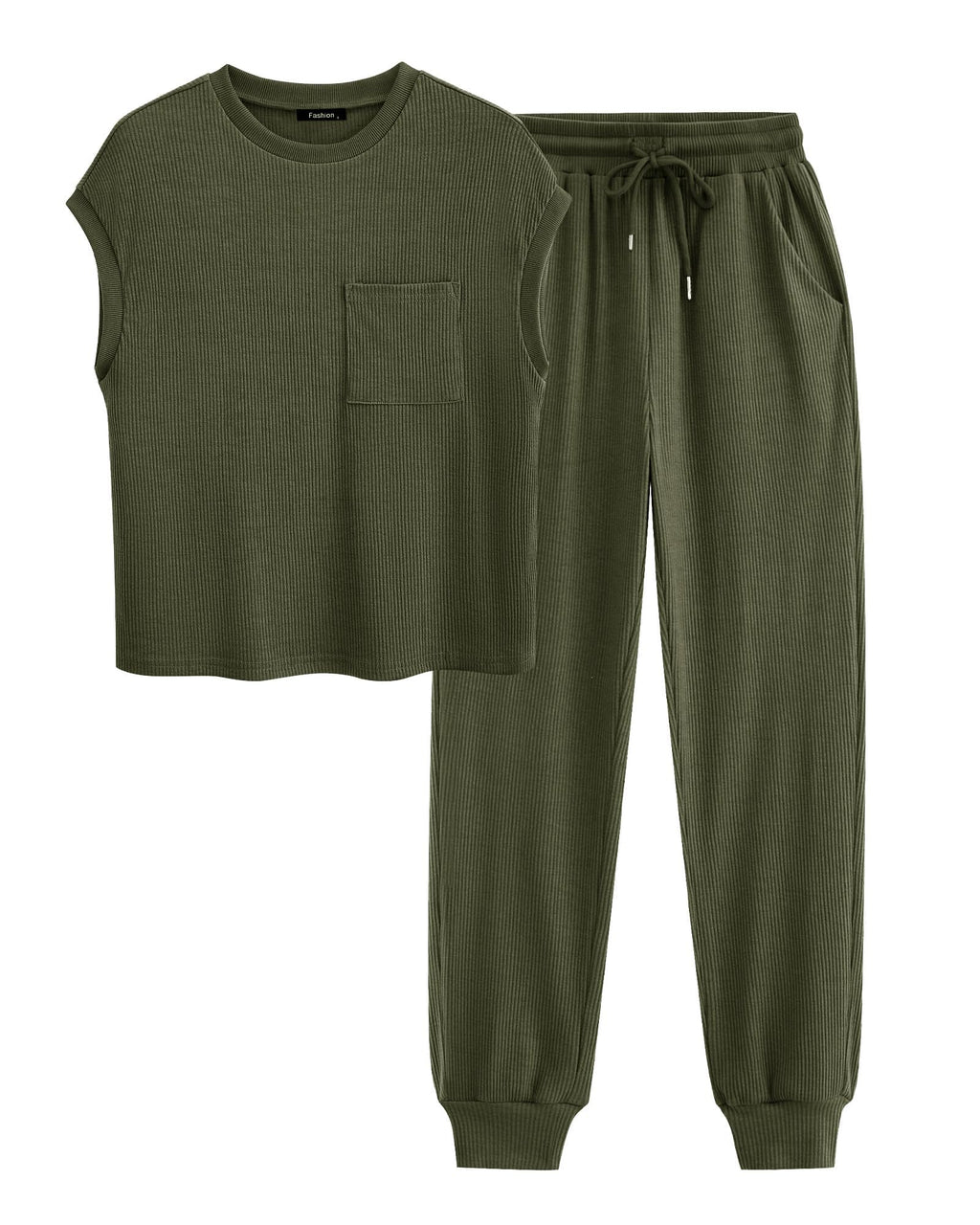 BTFBM Women's Two Piece Tracksuit Outfits Summer Short Sleeve Tops Long Pants Jogger Lounge Matching Sets Sweatsuit