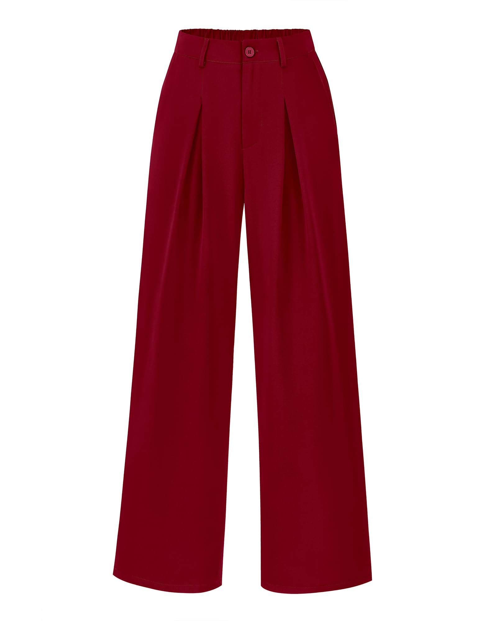 BTFBM Women High Waist Palazzo Pants Spring Casual Wide Leg Trousers Loose Work Office Business Suit Pant Pockets
