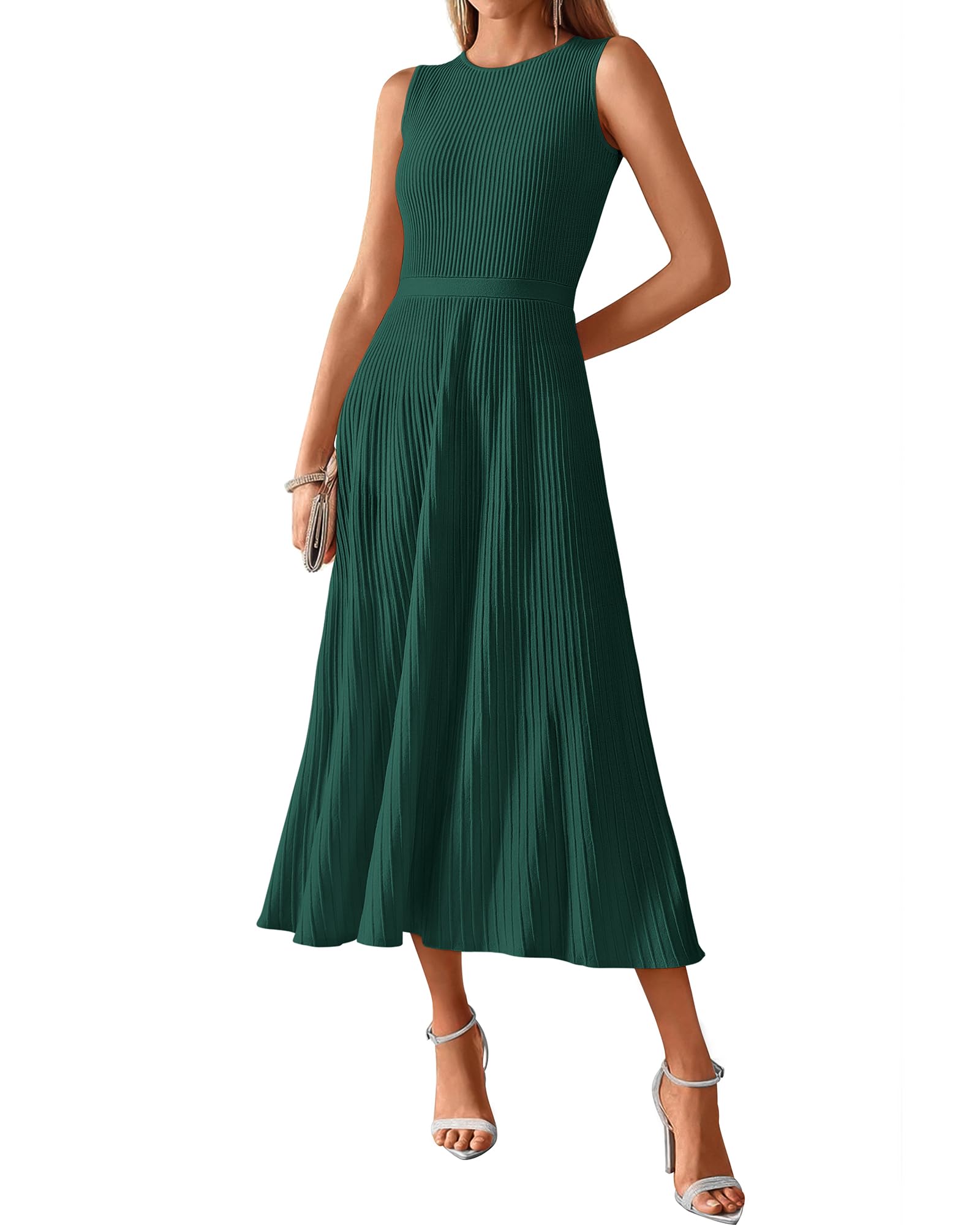 BTFBM Summer Maxi Dresses for Women Strapless Ruched Tube Top Beach Vacation Spring Wedding Guest Dress Pockets