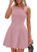 PRETTYGARDEN Summer Dresses for Women Elegant Classy Spring A Line Business Casual Work Graduation Cocktail Short Dress