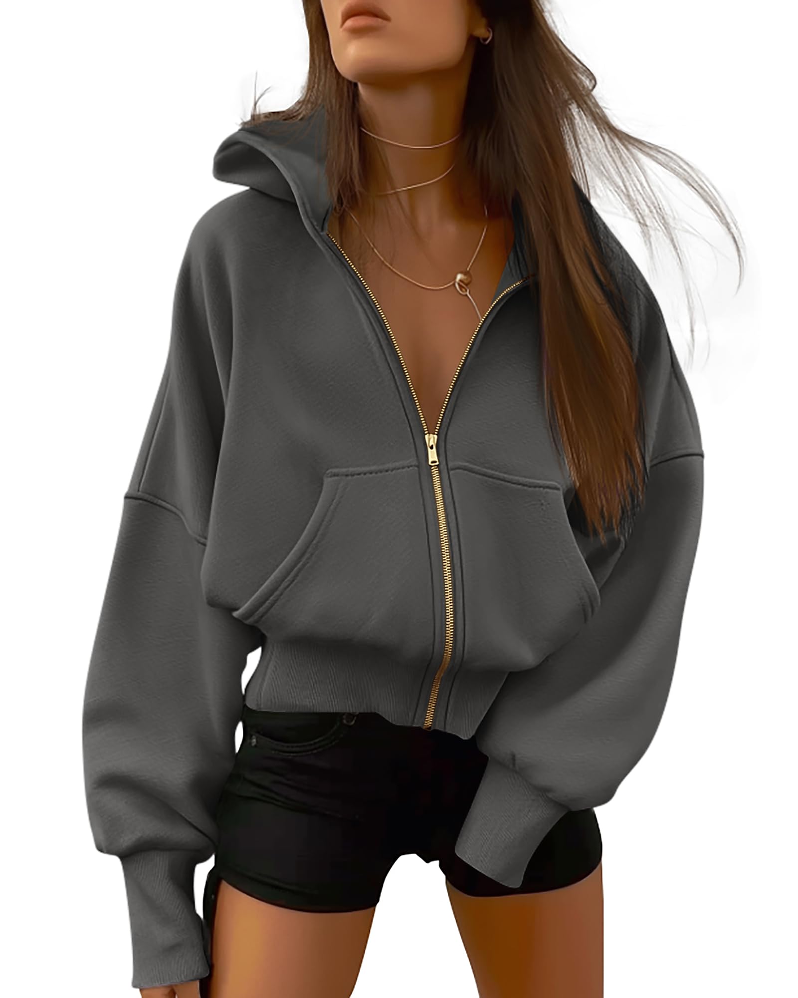 BTFBM Hoodies For Women Sweatshirt Fall Fashion Clothing Long Sleeve Fleece Jacket Winter Outfits Y2k Zip Up Hoodie