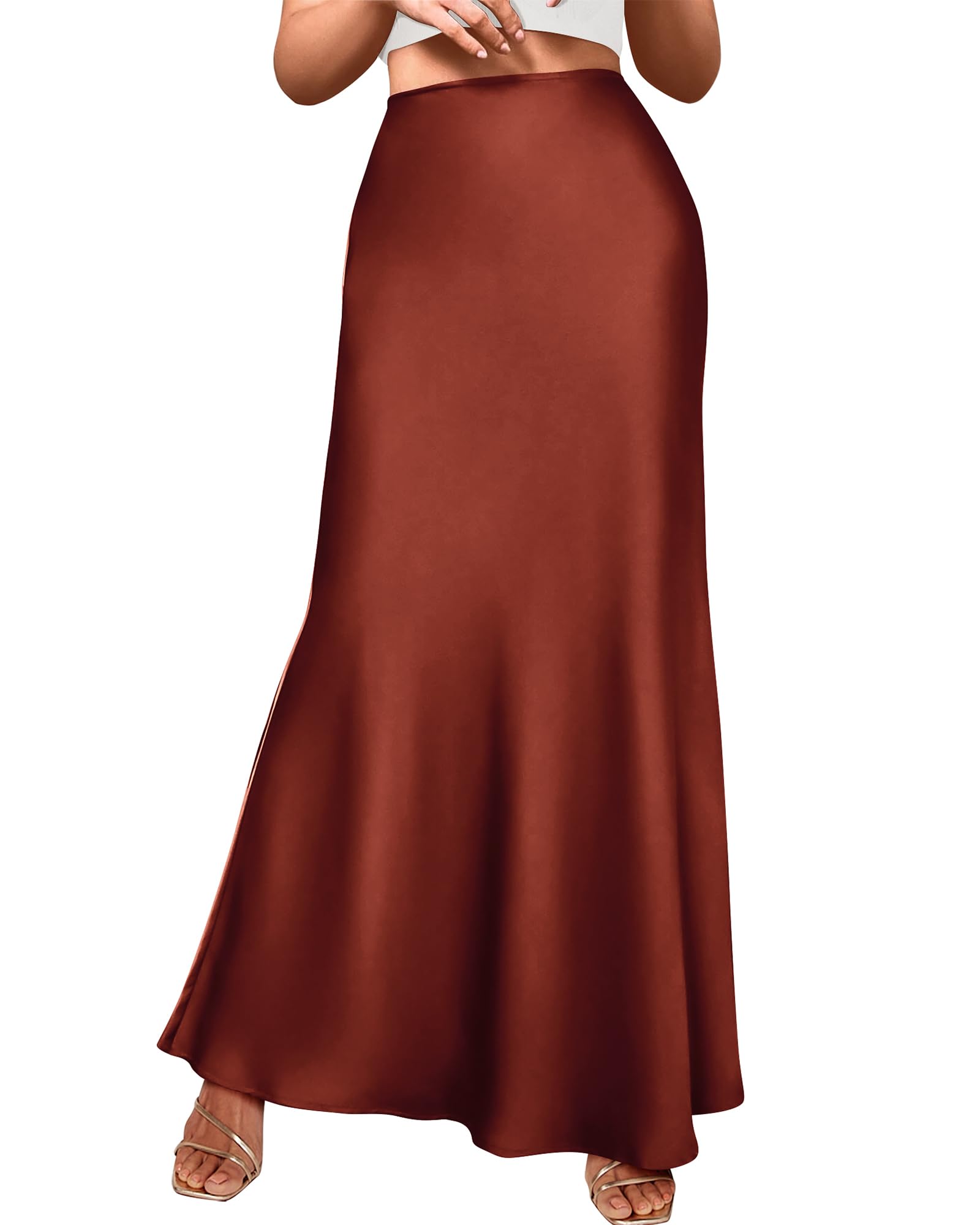 BTFBM Womens Spring Skirts Business Casual Clothes High Waisted Cocktail Party Wedding Guest Mermaid Maxi Skirt