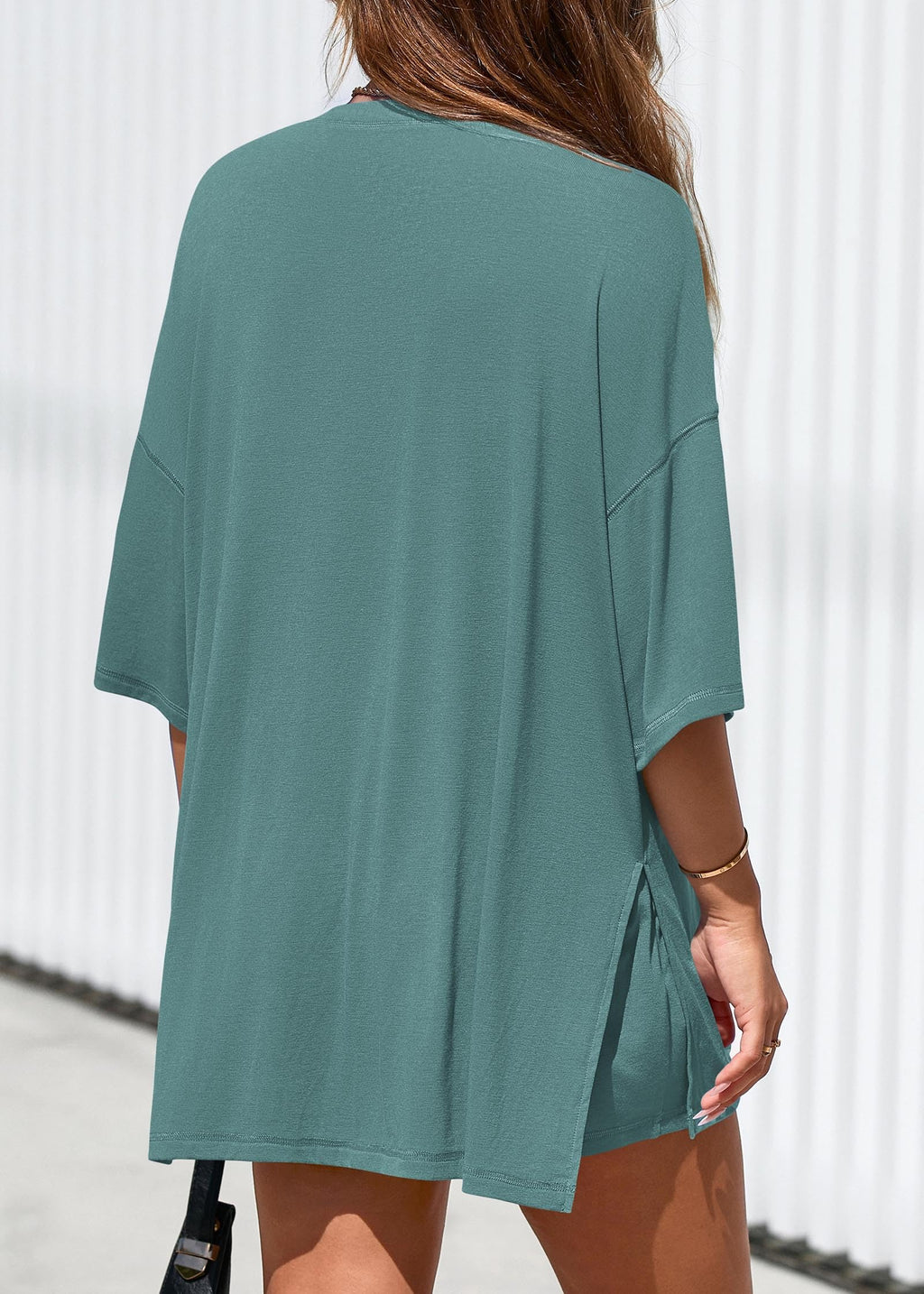 FreshPretty 2 Piece Sets for Women Summer Lounge Sets Casual Oversized Tshirts Shorts Matching Airport Travel Outfits Postpartum