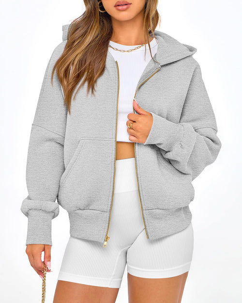 BTFBM Hoodies For Women Sweatshirt Fall Fashion Clothing Long Sleeve Fleece Jacket Winter Outfits Y2k Zip Up Hoodie