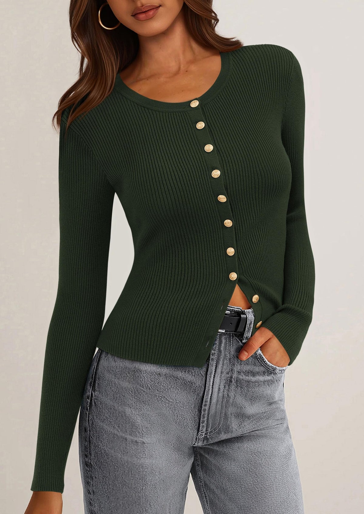 PRETTYGARDEN Women's Fall Lightweight Cardigan Sweaters