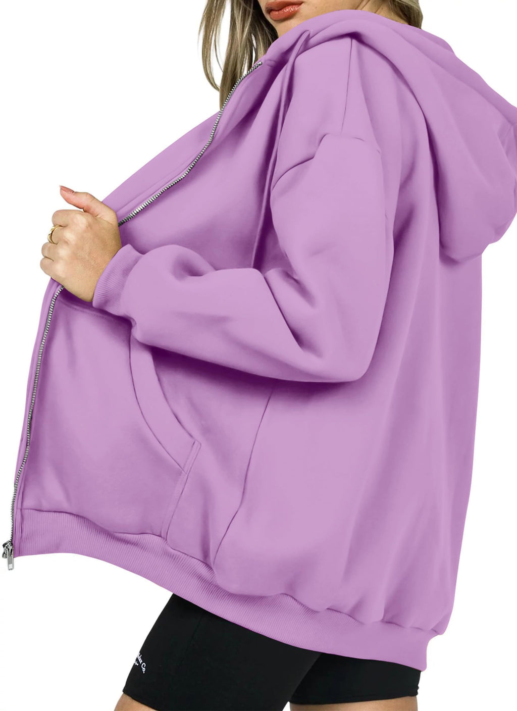 PRETTYGARDEN Women's Zip Up Y2K Hoodies Casual Long Sleeve Sweatshirts Fall Spring Track Jackets with Pockets