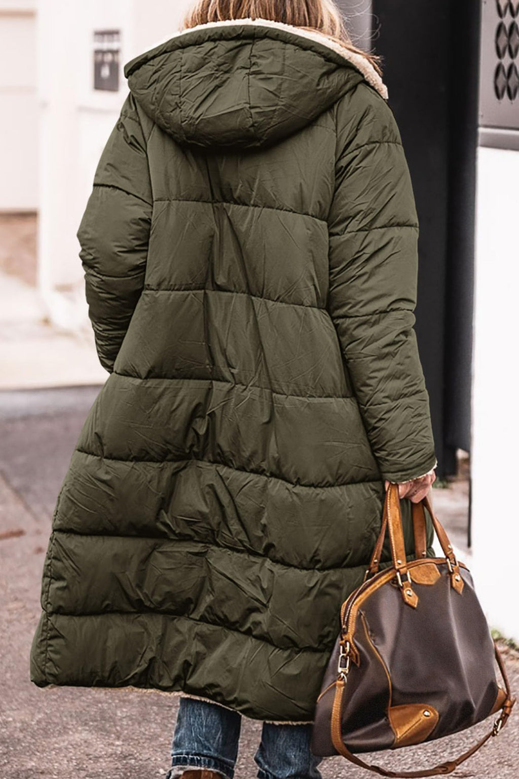 PRETTYGARDEN Women's Winter Fashion Clothes Oversized Shearling Fleece Long Coats Jackets