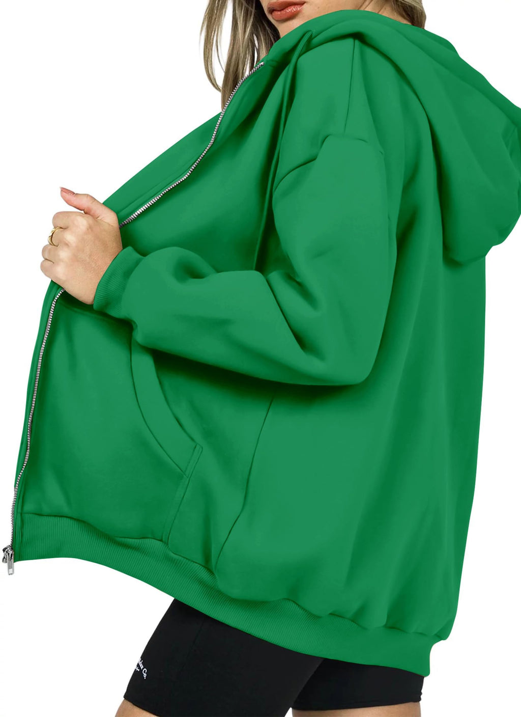 PRETTYGARDEN Women's Zip Up Y2K Hoodies Casual Long Sleeve Sweatshirts Fall Spring Track Jackets with Pockets