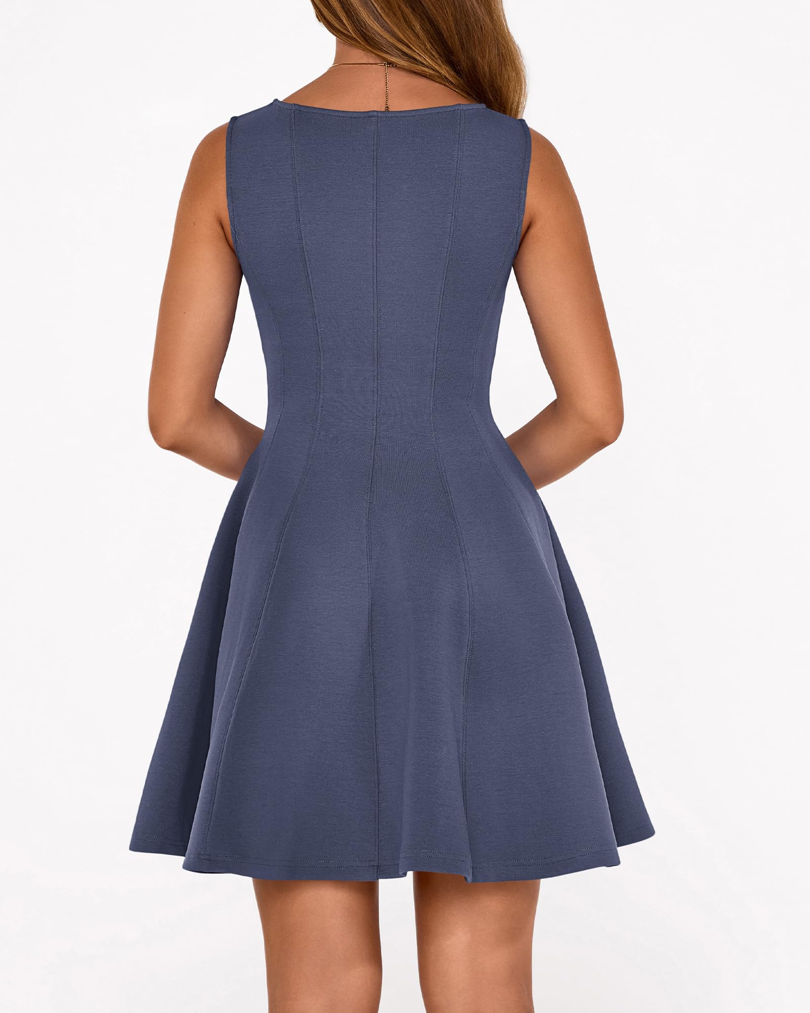 BTFBM Spring Dresses for Women Elegant Classy A Line Casual Graduation Business Work Party Cocktail Short Dress