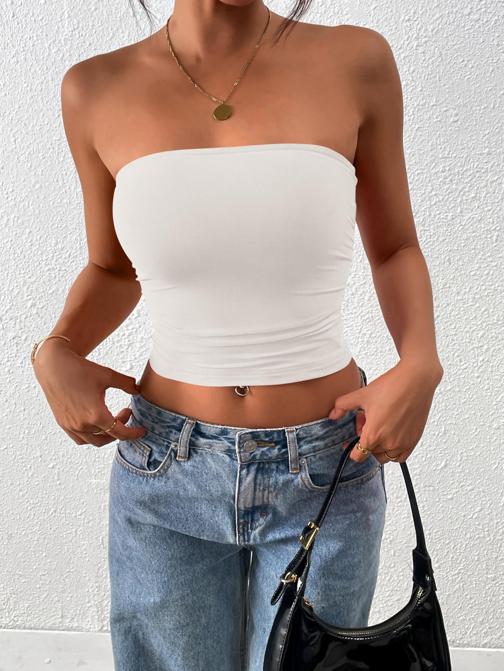 FreshPretty Womens Fashion Summer Floral Mesh Tube Top Ruched Going Out Bandeau Sleeveless Strapless Crop Tops Y2k Clothes