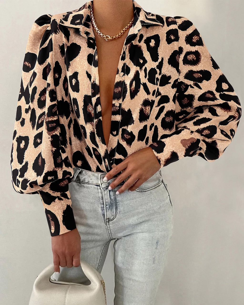 BTFBM Women Fashion Button Down Shirts V Neck Boho Printed Long Sleeve Blouses Dressy Casual Spring Fall Tops