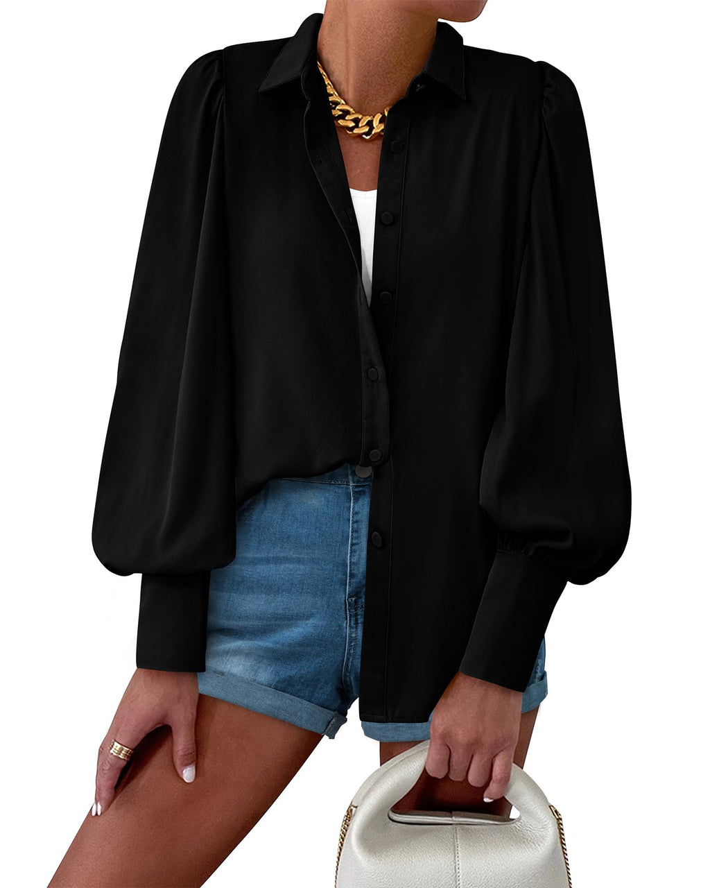 BTFBM Women Fashion Button Down Shirts V Neck Boho Printed Long Sleeve Blouses Dressy Casual Spring Fall Tops