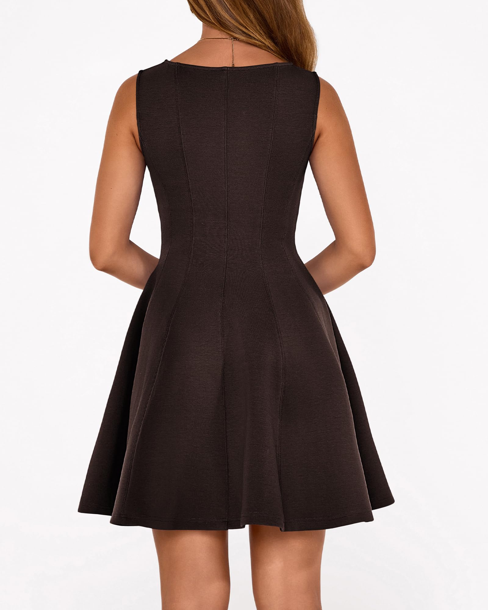 BTFBM Spring Dresses for Women Elegant Classy A Line Casual Graduation Business Work Party Cocktail Short Dress