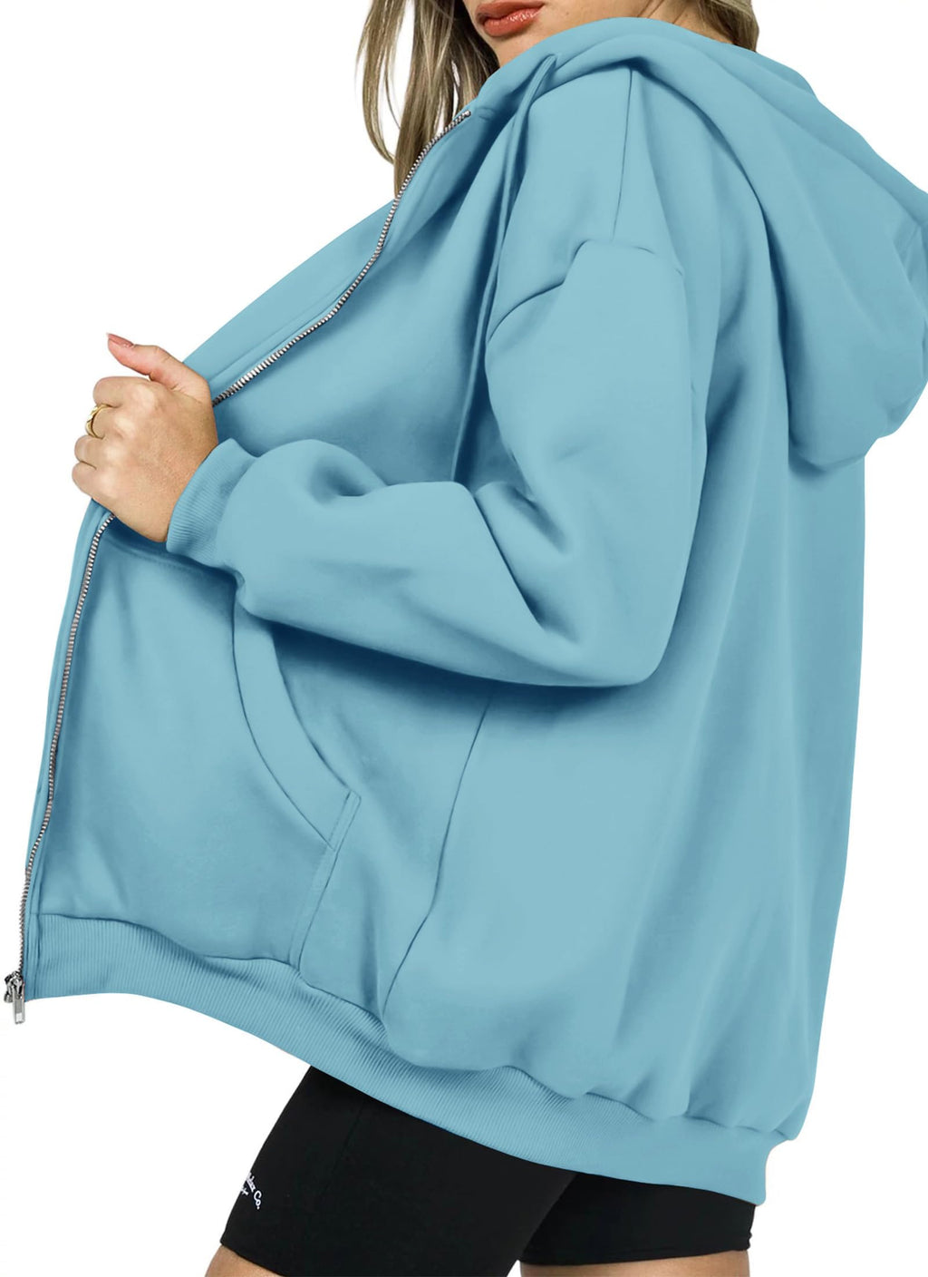 PRETTYGARDEN Women's Zip Up Y2K Hoodies Casual Long Sleeve Sweatshirts Fall Spring Track Jackets with Pockets