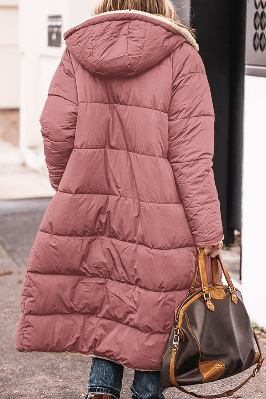 PRETTYGARDEN Women's Winter Fashion Clothes Oversized Shearling Fleece Long Coats Jackets