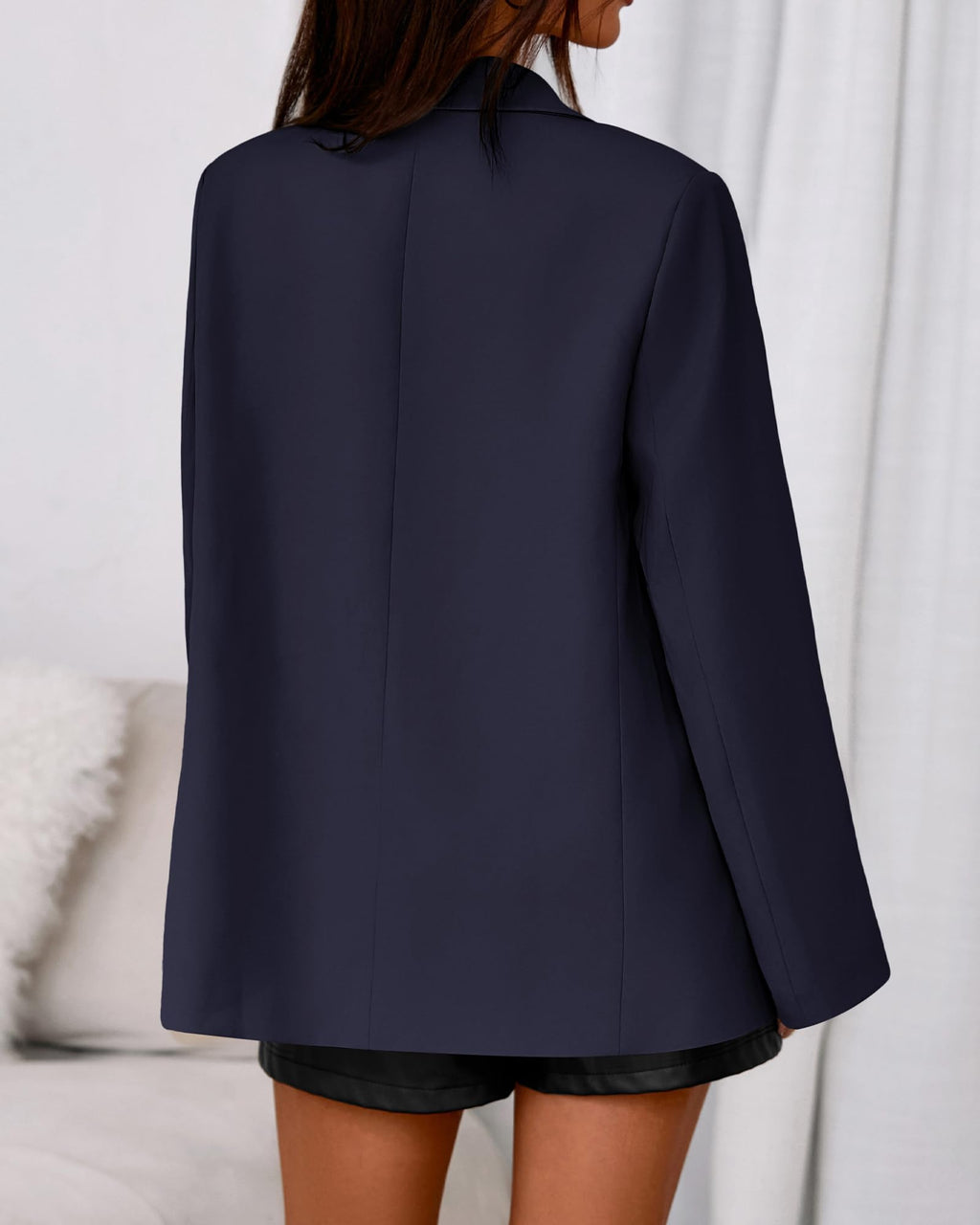 BTFBM Blazers for Women Spring Business Casual Clothes Open Front Oversized Winter Coats Work Office Suit Jackets